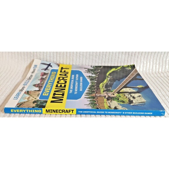 Everything Minecraft Building Game, The Unofficial Guide, 2014, VG Condition - Picture 11 of 11